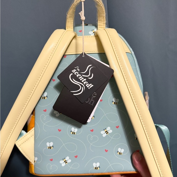 Loungefly Disney Winnie the Pooh Honey Heart Honey Scented Mini Backpack - Picture 9 of 9